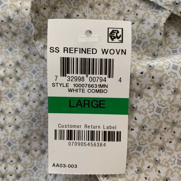 Men’s Tasso Elba Button Down Shirt - Picture 3 of 4